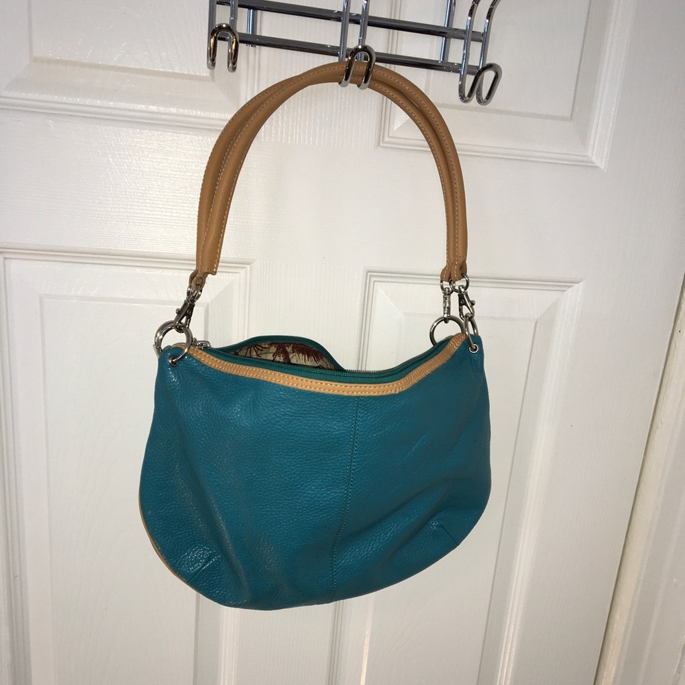 Turquoise Shoulder Handbag